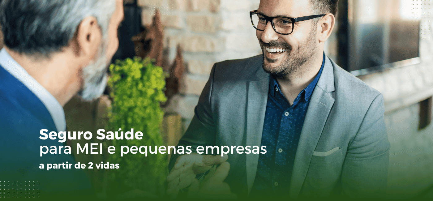 Imagem de dois Sócios falando de Seguro Saúde para seus colaboradores